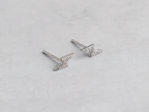 Nova Spark – Lynøreringe sølv