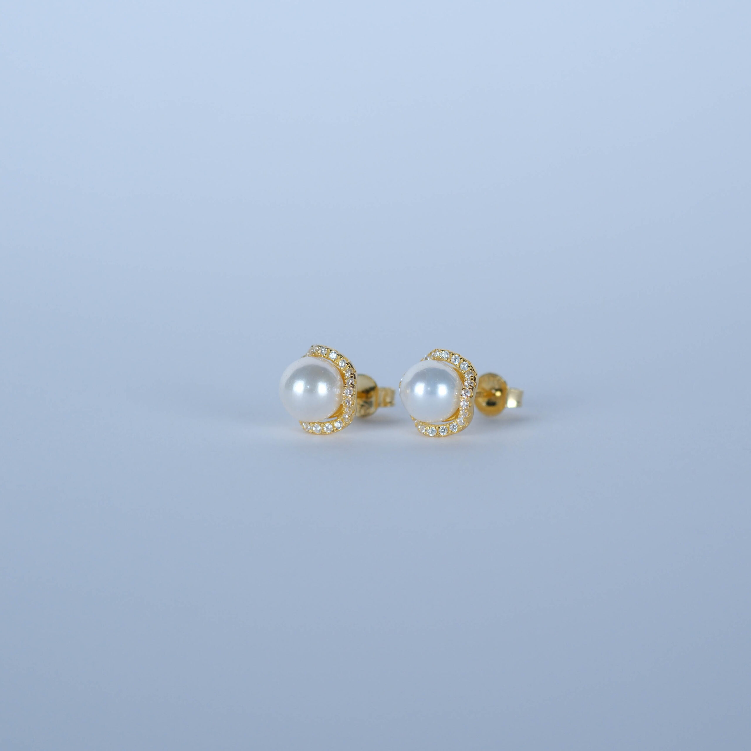Aura Pearl Studs - Billede 6