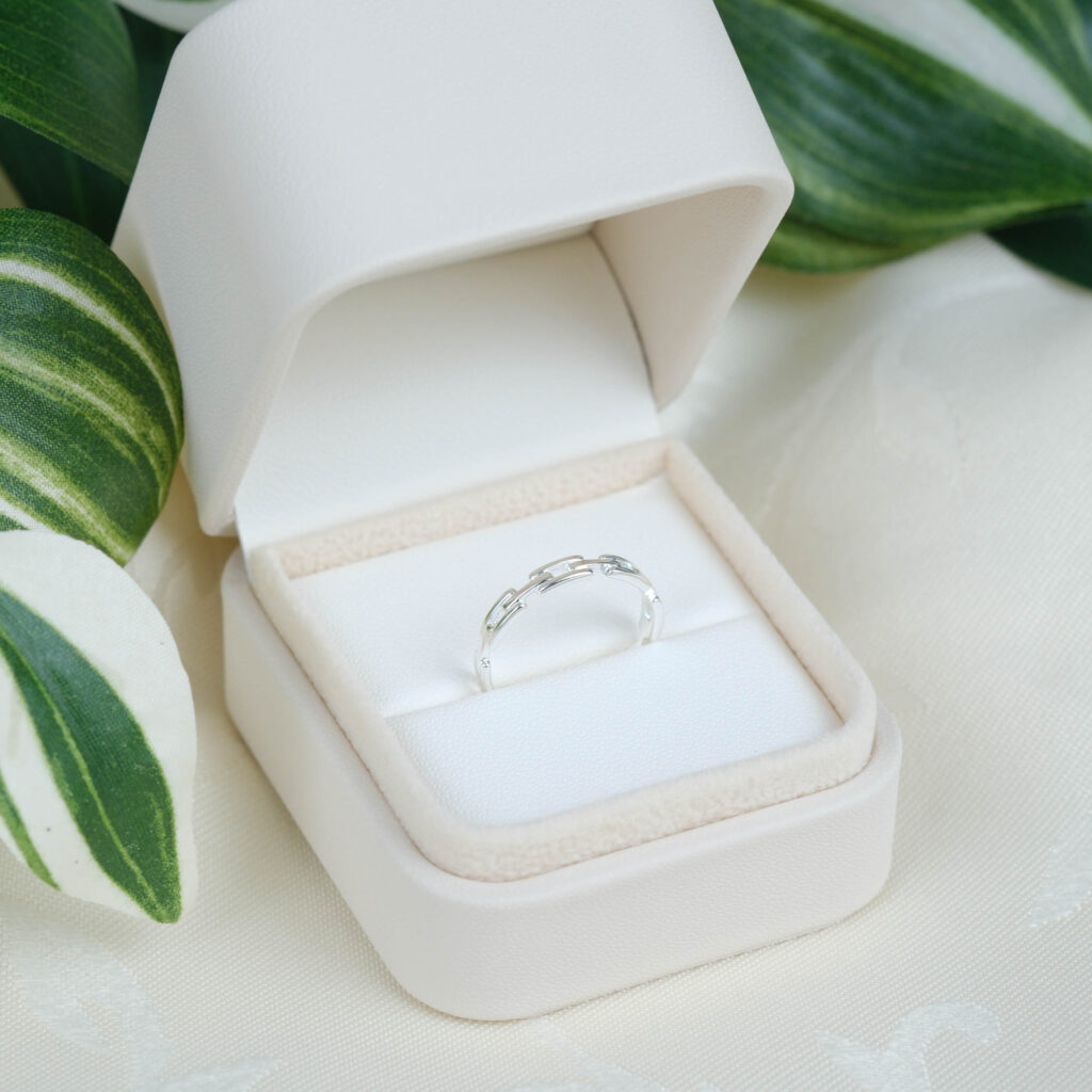 Sølv ring – Link Affection i 925 sterlingsølv fra Ginny De Luxe
