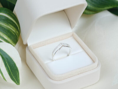 Sølv ring – Chevron Bliss i 925 sterlingsølv fra Ginny De Luxe