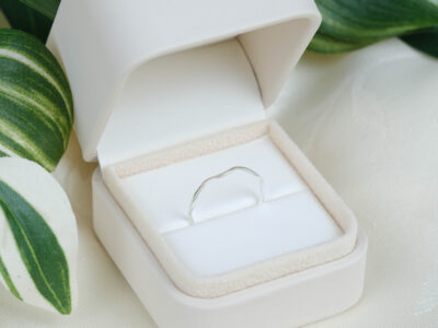 Sølv ring – Wave Elegance i 925 sterlingsølv fra Ginny De Luxe