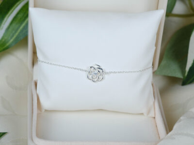 Sølv ring – Rose Embrace i 925 sterlingsølv fra Ginny De Luxe