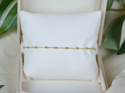 Forgyldt armbånd – Golden Harmony i 925 sterlingsølv fra Ginny De Luxe